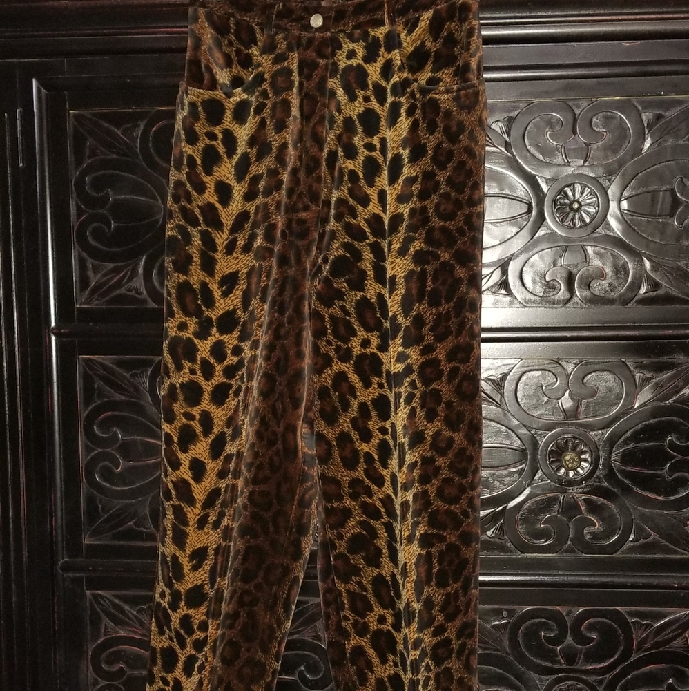 Velvet pants